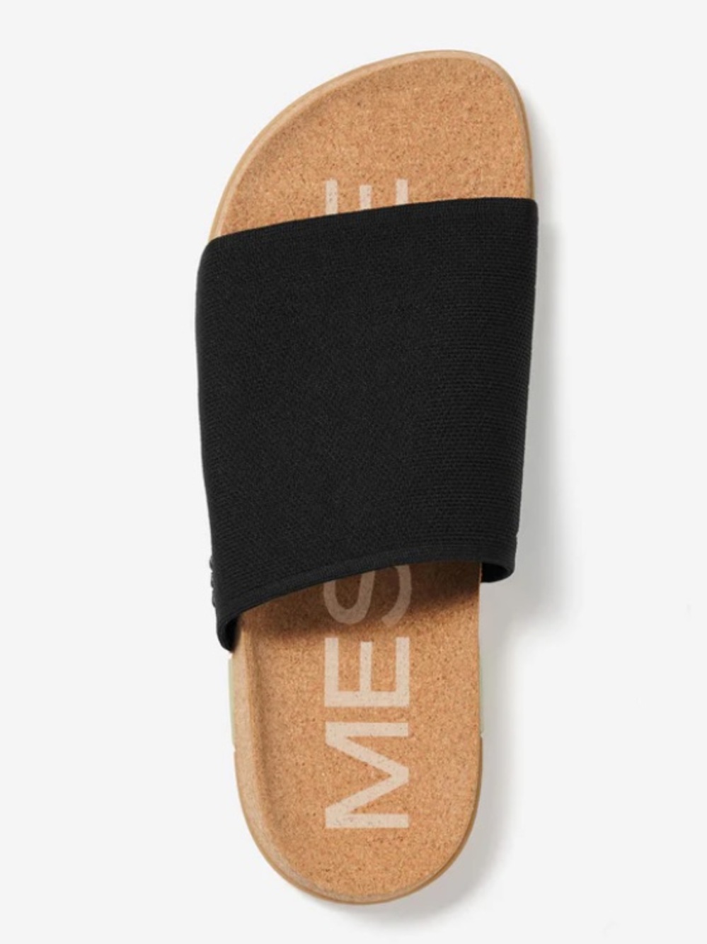 Message Footwear Mullen Slide Stretch Knit Strap black size 37 US 7/7.5 - Picture 8 of 10